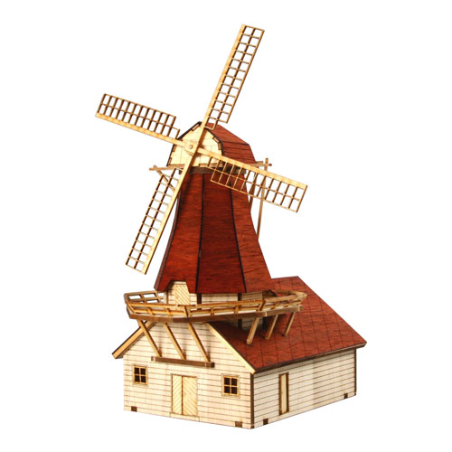 DIY 나무모형 네덜란드 풍차