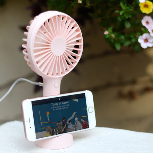 나오 자연풍 휴대용 미니 핸디 선풍기 + 스탠드 (휴대폰 거치 가능)